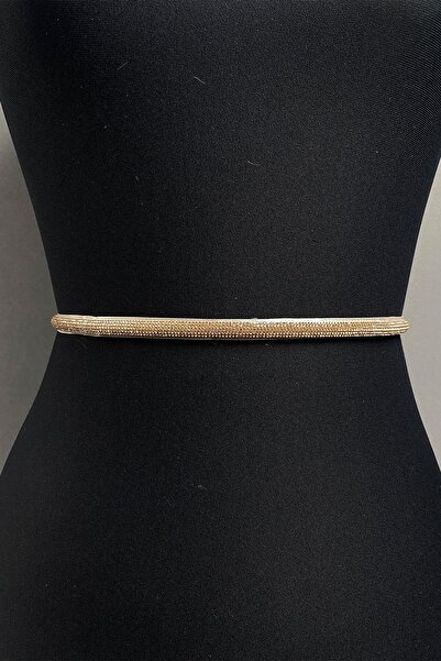 Hayalperest boncuk Sık Parlak Taşlı Abiye Elbise Kemeri