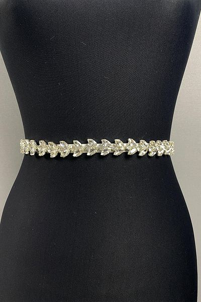 Hayalperest boncuk Shiny Tight Shuttle Beyoğlu Stone Rochie de seară Rochie Curea Accesoriu în talie