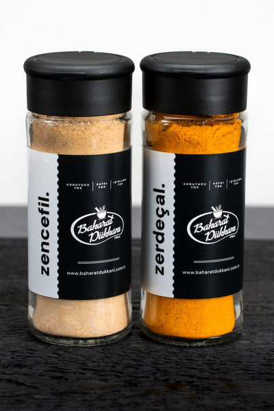 Baharat Dükkanı Zencefil - Zerdeçal 2'li Set