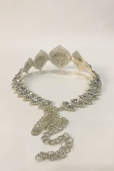 Hayalperest boncuk Rochie de seara Centura de piatra cu motiv diamant