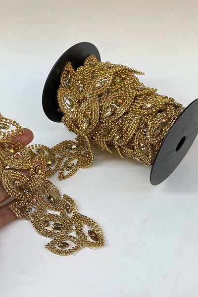 Hayalperest boncuk Large Ironed Bright Beaded Strip Curb Sconce