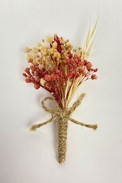 Genel Markalar Kuru Çiçekli Damat Ve Sağdıç Yaka Çiçeği