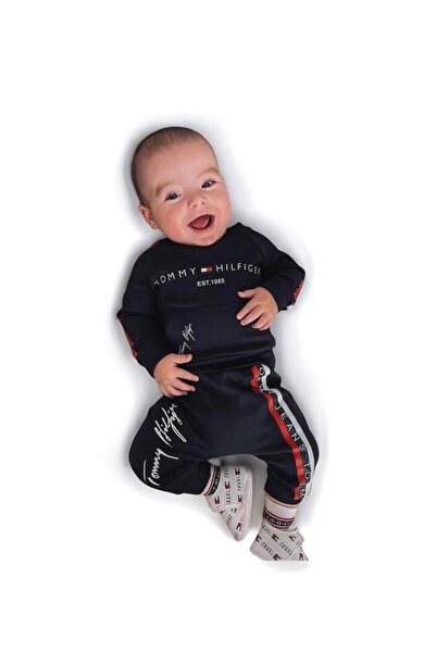 SULİFESTORE طقم بدلة مطبوعة للأطفال