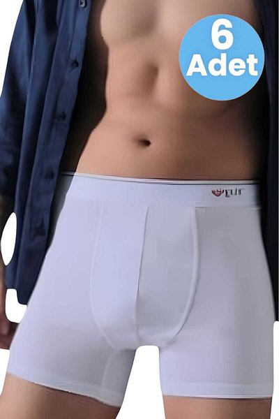 Uniquetrenders Ανδρικά Boxers Lycra Cotton 6 Pack