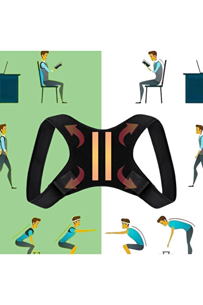 eryatex Medical Adjustable Upright Posture Corset Women Men Anti Humpback Corset Shoulder Waist Back Corset