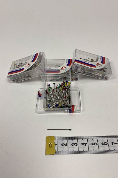 Hayalperest boncuk Colorful Head Bulk Needle 100 Pieces 5 Boxes