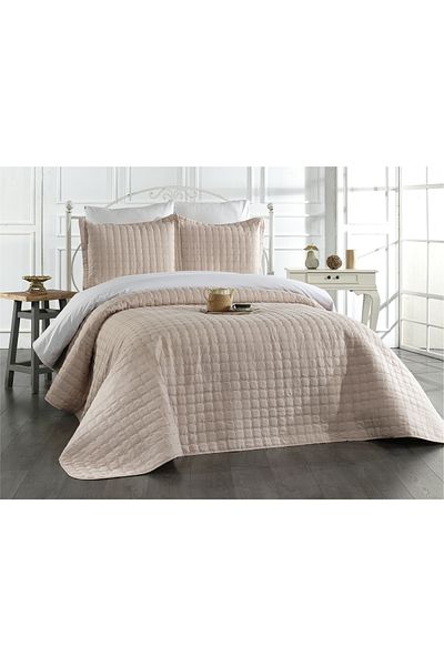 Levanzo Alden Beige Double Bedspread