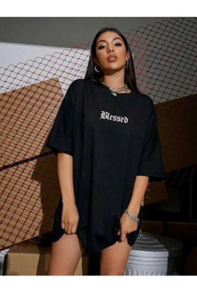 KOZİA OUTDOORS Βαμβακερό μπλουζάκι με μινιμαλιστικό σχέδιο και στάμπα, oversi...