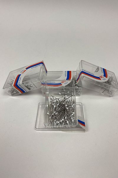 Hayalperest boncuk 100s of 20 Boxes White Head Bulk Needle