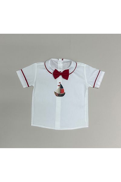 annerüyası Bow Tie Sailor Concept Red Shirt