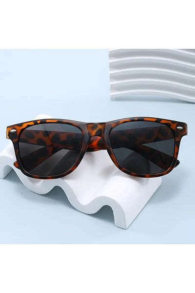 LUPİX Unisex Sunglasses with Leopard Pattern
