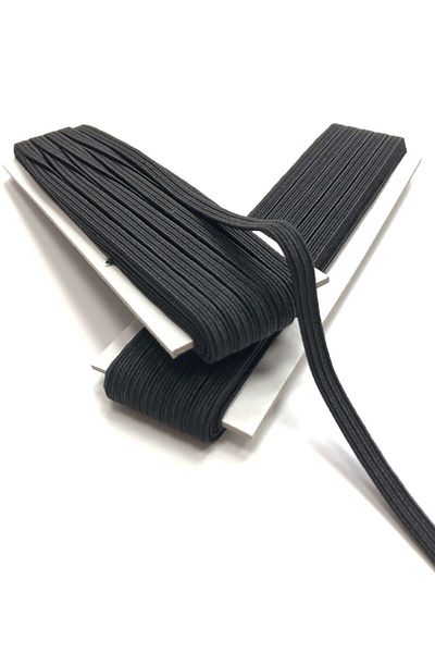 Hayalperest boncuk Μαύρο λάστιχο 0,5 cm (1 Mt)