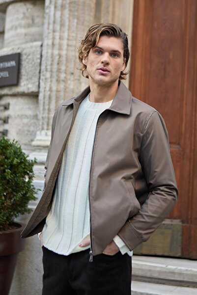 Danger Erkek Su Geçirmez Mevsimlik Vizon Ceket Mont