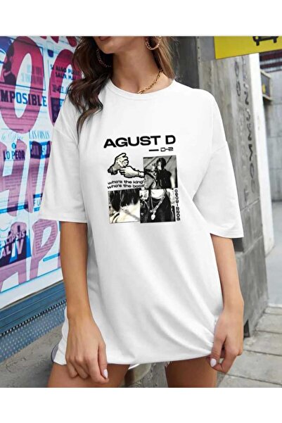 KOZİA OUTDOORS تي شيرت أوكتوبر مطبوع كبير الحجم ذو طراز يومي أساسي