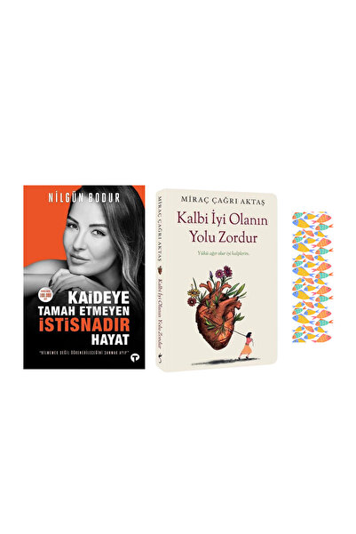 İndigo Kitap 2 Kitap - Ayraç Hediyeli / Kalbi İyi Olanın Yolu Zordur - Kaidey...