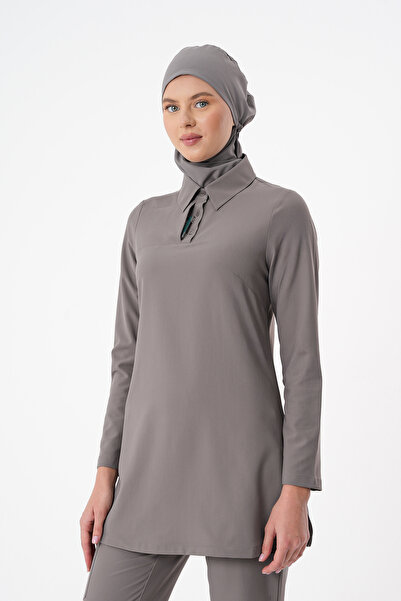 almesta Glory Hemşire Doktor Tesettür Cerrahi Üst Forma Uzun Kol Scrubs