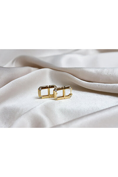 Brillo Premium Series Rectangular Zircon Earrings