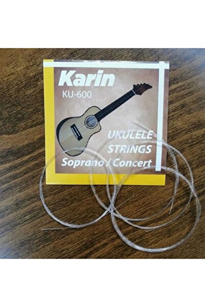Karin KU-600 Ukulele Teli Soprano - Concert (Takım Tel)