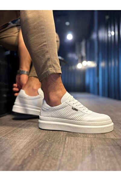 Knack Λευκά Casual Παπούτσια - Μοντέλο 013