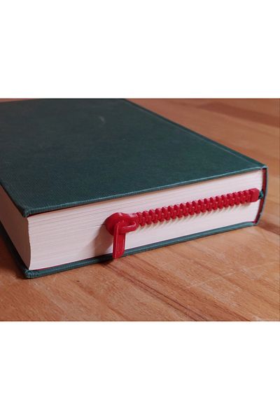 HAND MADE ALL TASARIM Zipper Shaped Bookmark Stylish Bookmark