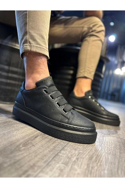 Knack Black Casual Shoes 521 - Sole