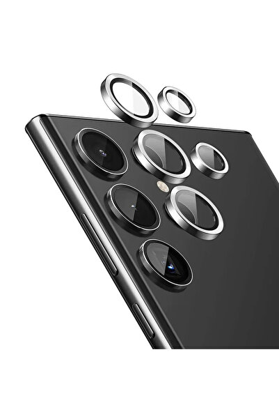 n noppax Samsung Galaxy S25 Ultra Uyumlu Kamera Lens Koruyucu kamerayı korur ...