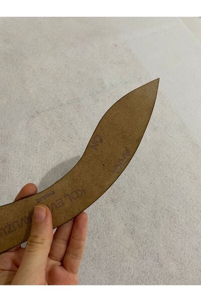 GBA Kol Evi Klavuzu Dikiş Kalıbı Kol Çizimi Ön ve Arka Kol Oyuntusu Çizme Cetveli