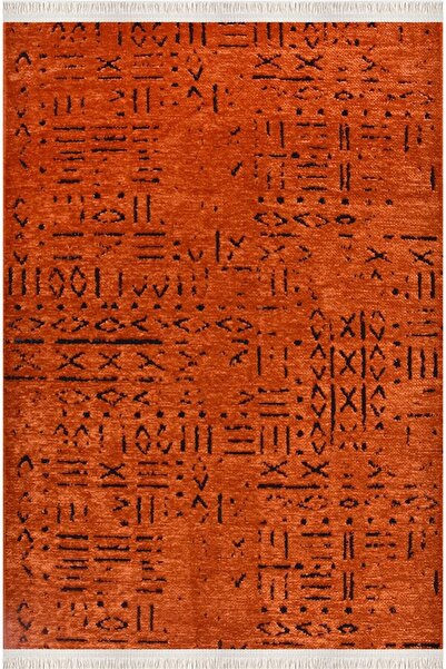 Emin Halı Veja 8010s Kiremit Tozsuz Kaydırmaz Iskandinav Natural Sönil Salon ...