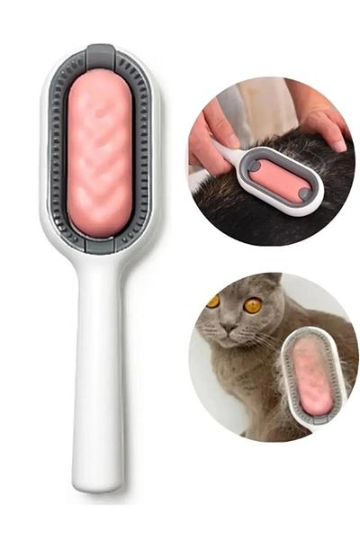 TİNEKE Cat Dog Cleaner - Wet Wipes, Dust Collector with Apparatus, Lint Collector Comb 1 Pcs