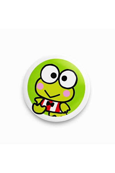 rebelberi Sanrio Keroppi Özel Rozet Metal y2k