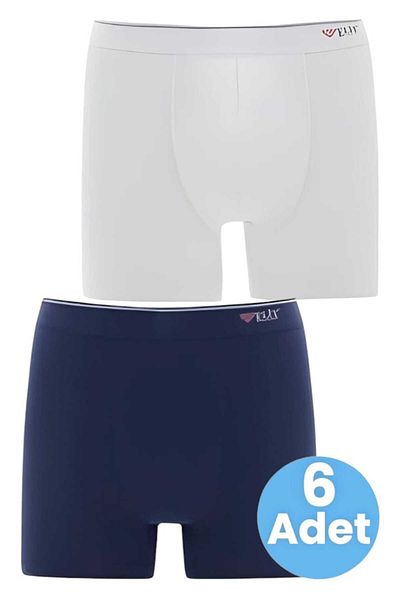 Tezzgelsin Men's 6-Piece Lycra Cotton Boxers