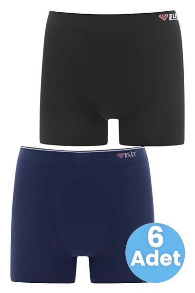Tezzgelsin Men's 6-Piece Lycra Cotton Boxers