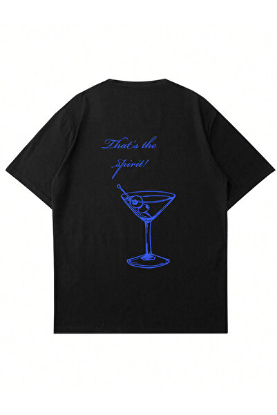 Mad&Calf Жіноча футболка з принтом The Spirit з великою горловиною