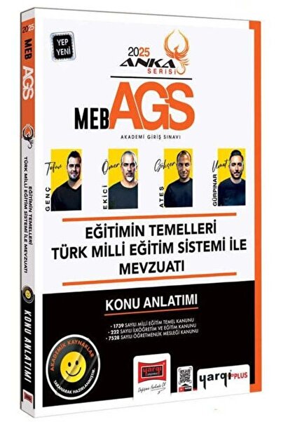 Yargı Yayınları Yargı 2025 Meb-ags Eğitimin Temelleri Ve Türk Milli Eğitim Si...