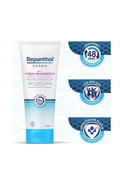 Bepanthen Derma Yoğun Nemlendirici Günlük Vücut Losyonu 200 ml 31/4/2024 Li