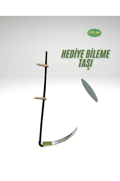 ÇİTAŞ 70 CM SAPLI TIRPAN (BİLEME TAŞI HEDİYELİ)