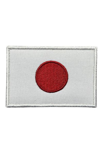 Ex Patch Patch de broderie steagul Japoniei 8 X 5 Cm