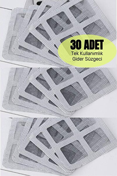 MEDUSHOP 30-dijelni filter za kupatilo i balkon - Til zavesa , filter za odvo...