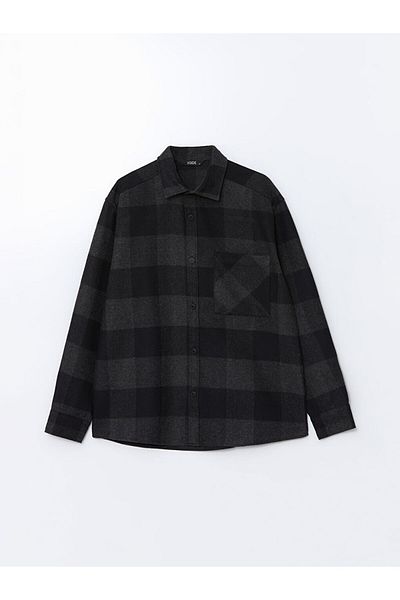 LC Waikiki Men's Regular Fit Long Sleeve Plaid Lumberjack Shirt - S5M790Z8