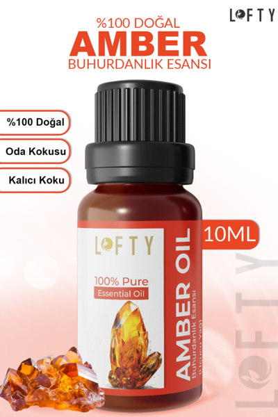 Lofty Amber Uçucu Yağ Buhurdanlık Esansı Oda Kokusu Uçucu Esansiyel Yağ Buhur...