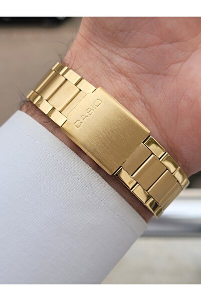 Casio Gold Kahverengi Renk Erkek Kol Saat