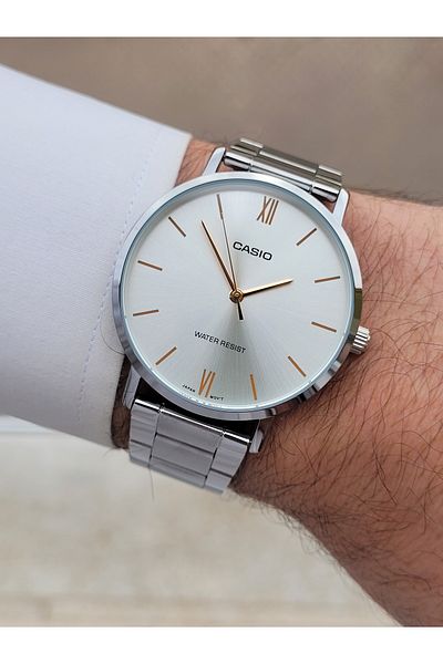 Casio Silver Color Men's Wristwatch