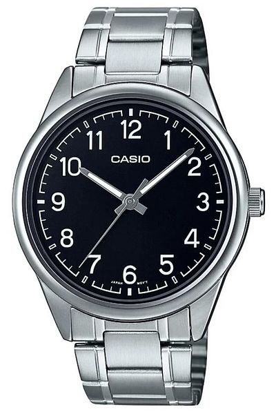 Casio Silver Black Color Men's Wrist Watch