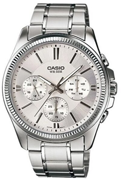 Casio Silver Color Men's Wristwatch
