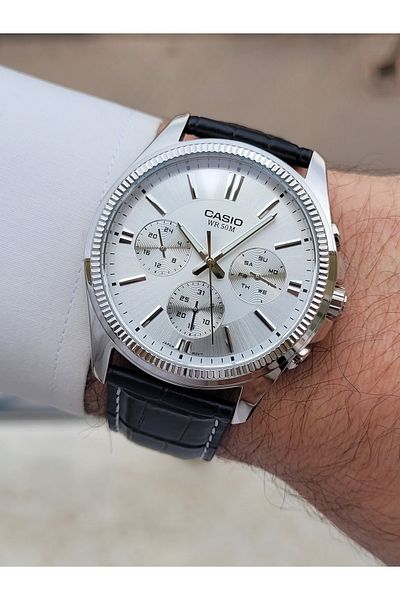 Casio Silver Color Men's Wristwatch