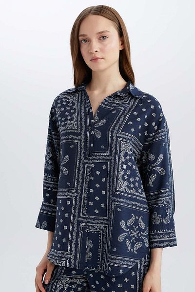 DeFacto Langarmshirt mit normaler Passform C3818ax25sp
