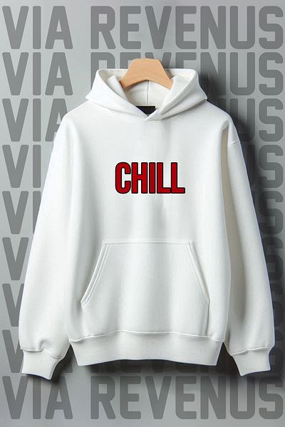 Vordevia Φούτερ με κουκούλα Just Chill