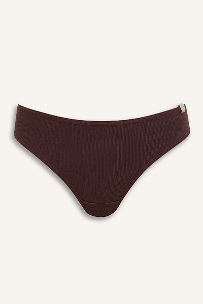 DeFacto 3-teiliges Slip-Höschen-Set mit geripptem Riemen – E4896ax25sp