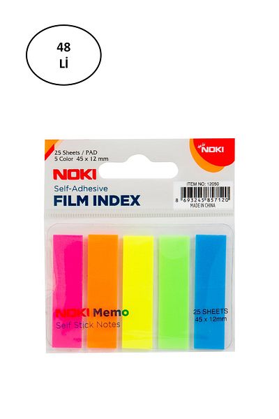 Noki Memo 12050 Adhesive Film Index Adhesive Mount 45 X 12 Mm