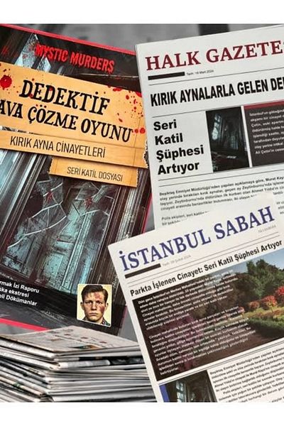 MİSSOYKAN Detective Criminal Game: Murder of Broken Mirrors |   Intelligence and Strategy Game